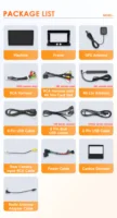 Hizpo-Electronique de voiture, Systèmes intelligents pour Cristaux en C3 C4, Aircorsynchronisation (Brésil) 2017 - 2023 Auto Radio Carplay, Android Auto GPS 4G 6