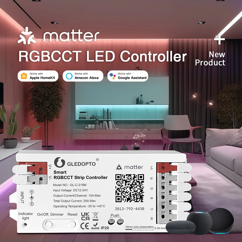 รูปสินค้า ตัวควบคุมแสงอัจฉริยะ ESP32 WLED 4 ช่องควบคุม