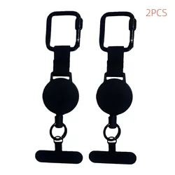 Anti - Theft Retractable Phone Lanyard with Universal Locking Carabiner (Other)