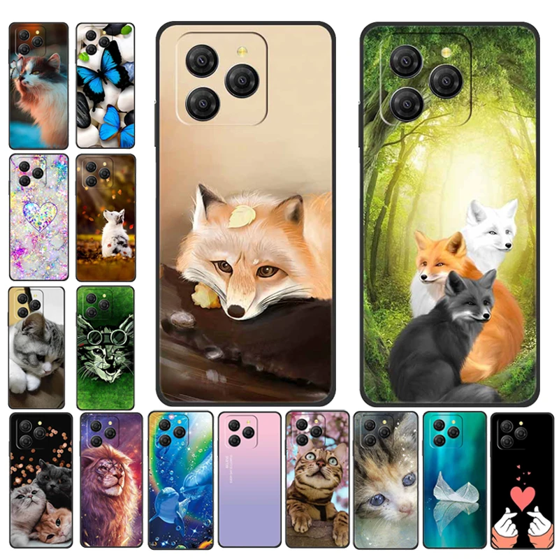 Cartoon Painted Silicone TPU Phone Case - Blackview Shark 9 5G Back Cover Bumper