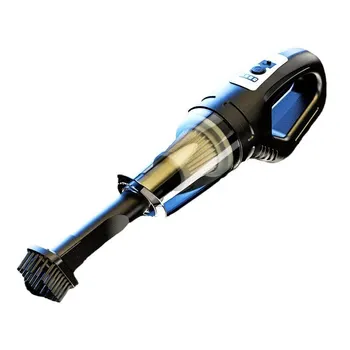 1 Set Car Mounted Vacuum Cleaner Handheld Powerful Suction Rechargeable Car and Home Dual Use Small Wireless Vacuum Cleaner 1