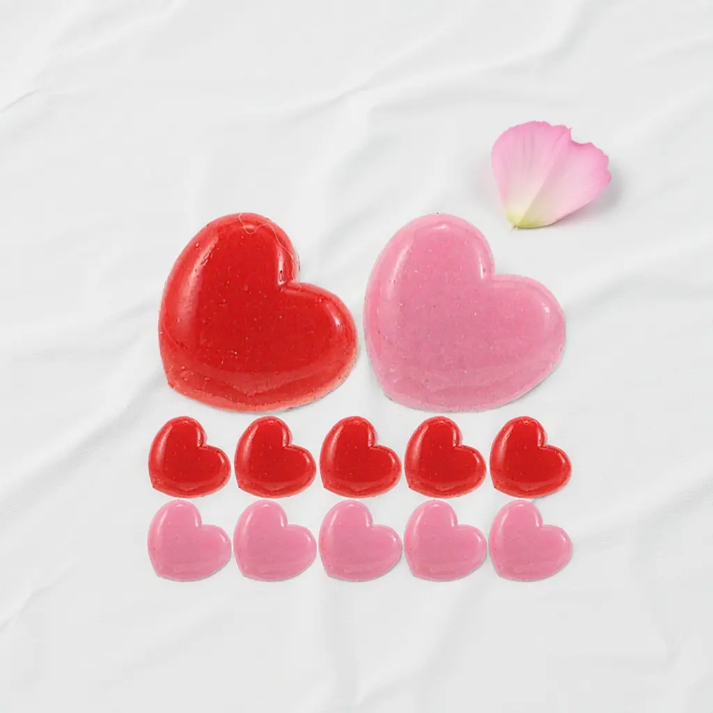 150Pcs 핑크 하트 푸시 핀 장 플랫 헤드 압정, 게시판, 코르크 보드, 사무실, 학교, 벽, 사진 디스플레이용