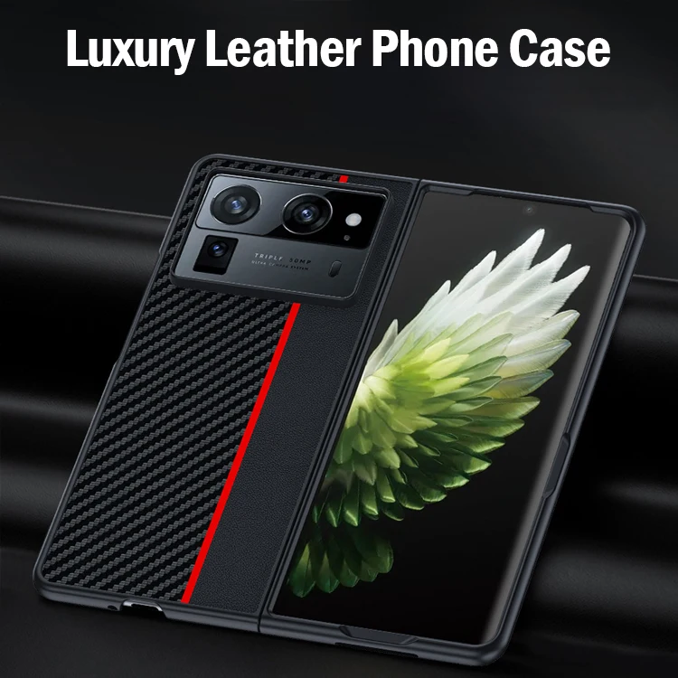 Con custodia Tecno Phantom V Fold 5G custodia Retro PU HDD compatibile