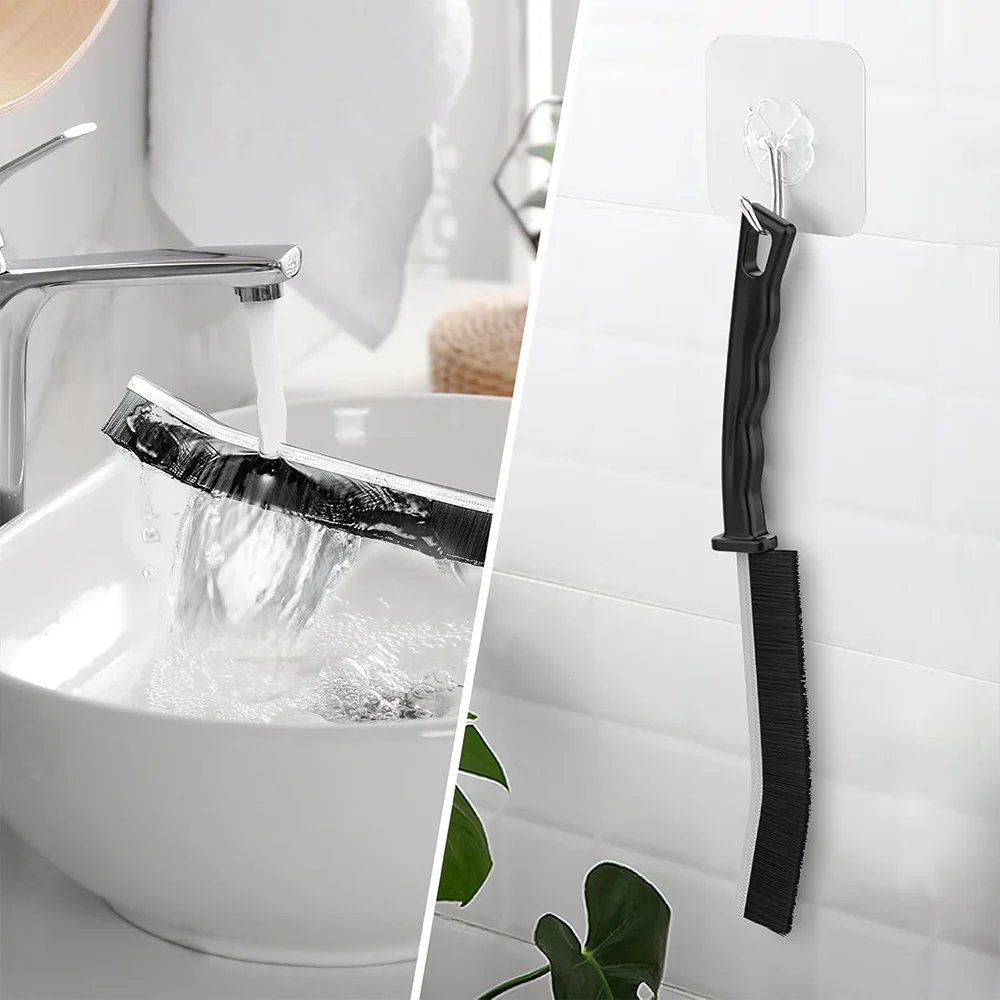1-10Pcs Durable Grout Gap Cleaning Brush For Kitchen Toilet Tile Joints Dead Angle Hard Shower Floor Line Bristle Cleaner Brush 6