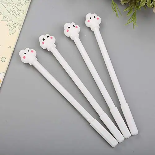 

1 Pcs Cute Cloud Gel Pens Set Cartoon Learning Stationery Fountain Pen Creative Fresh Office Korean Stationery