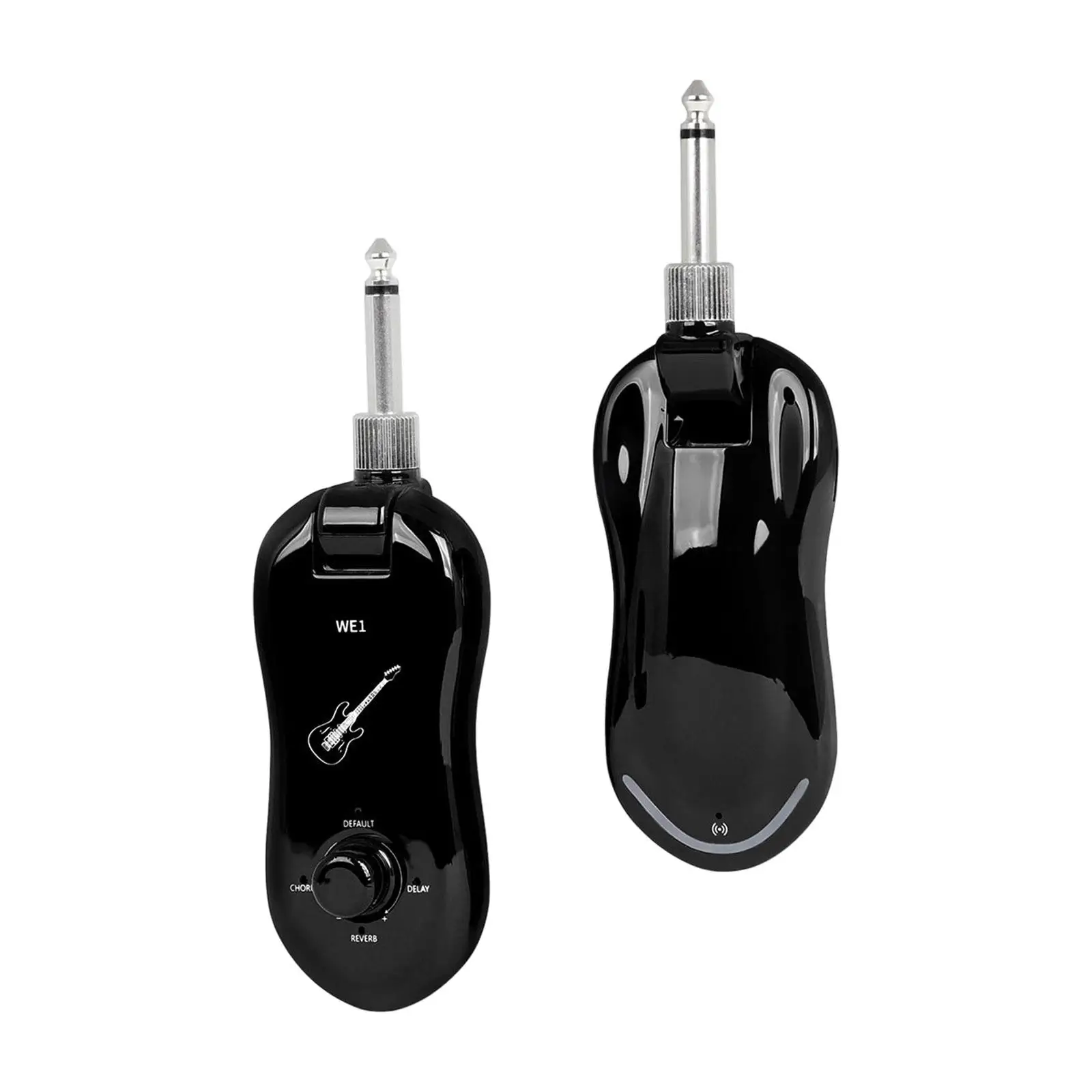 

Guitar System Transmitter Receiver Rechargeable for Musical Instruments