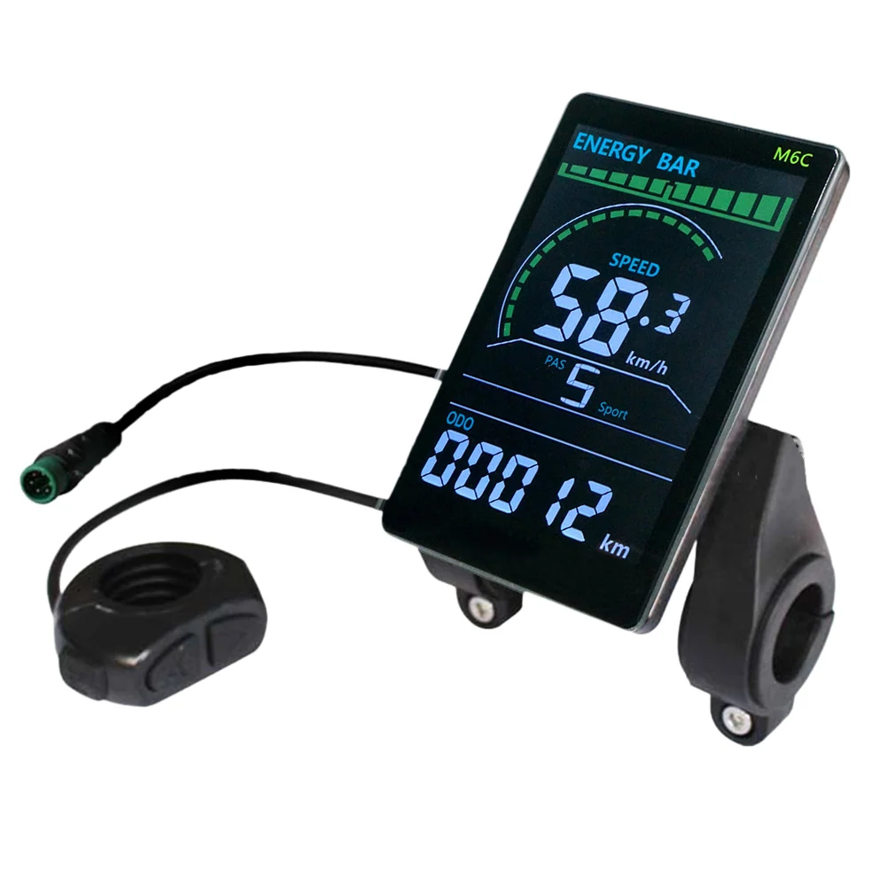 

Innovative M6C TFT Display for Electric Bikes Bicycles Scooters Intuitive Design for Quick Installation and Easy Operation