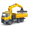 1:14 22 Channels Alloy Remote Control Car Simulation Bulldozer Loading Unloading Machine Engineering Vehicle Children's Toys 5