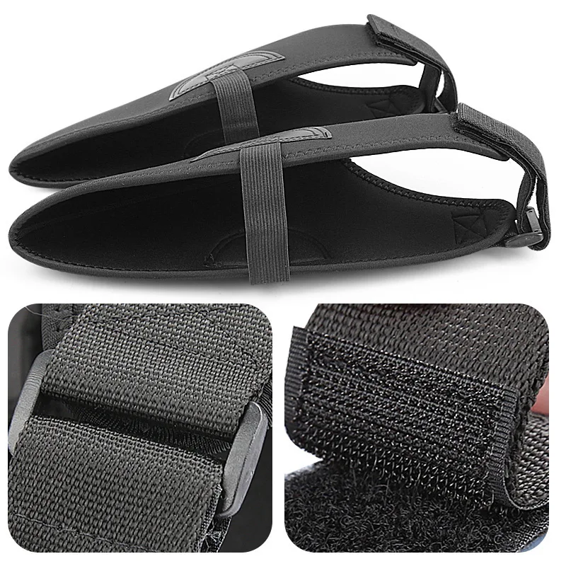 1Pair Ouble Ski Shoe Cover Waterproof Warm Shoe Cover Black Snow Boot Protection Help Retain Up To Plus20 Degrees