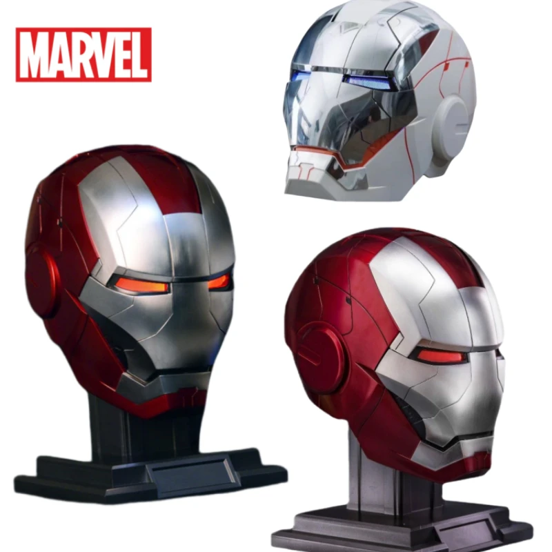 

Movie Marvel Peripherals Avengers IronMan Creative Deformable Voice-activated Electric Opening and Closing Helmet Christmas Gift