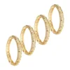 4pcs/Lot Bracelets For Women Girls Dubai Circle Jewelry Arab Middle Eastern African Fashion Bangles 1