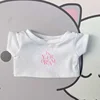 15cm/20cm baby clothing t-shirt versatile cute doll contrasting base shirt with no attribute cotton doll accessories 1