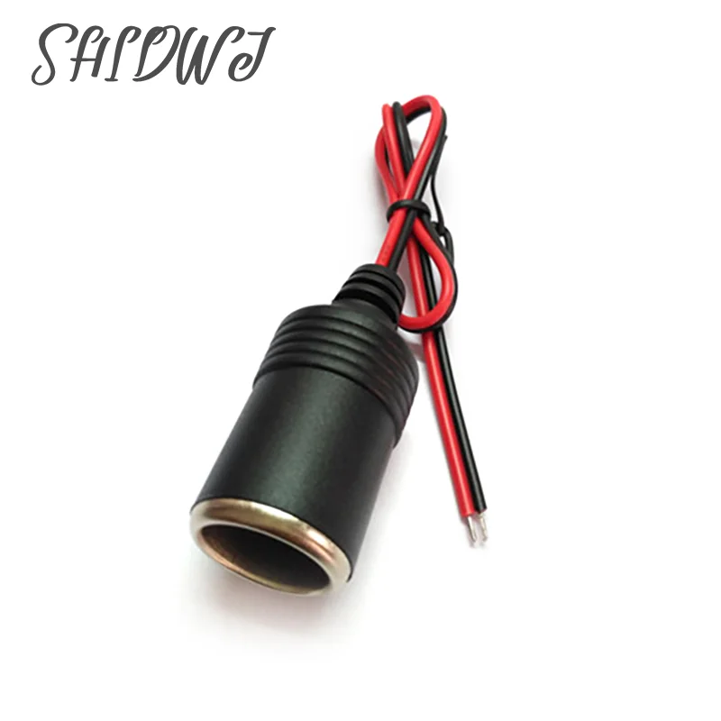 

12V24V 10A Power Cigarette Lighter Connector Plug With Female Socket Plug Car Cigarette Lighter Charger Cable Charging Extension