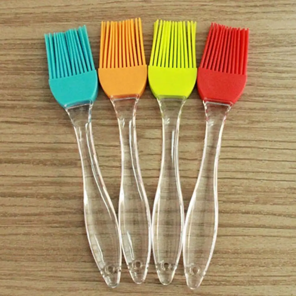 Kitchen Silicone Grill Brush Bread Chef Brush Pastry Oil Cooking Smear BBQ Seasoning Baking Pan Oil BBQ Tool