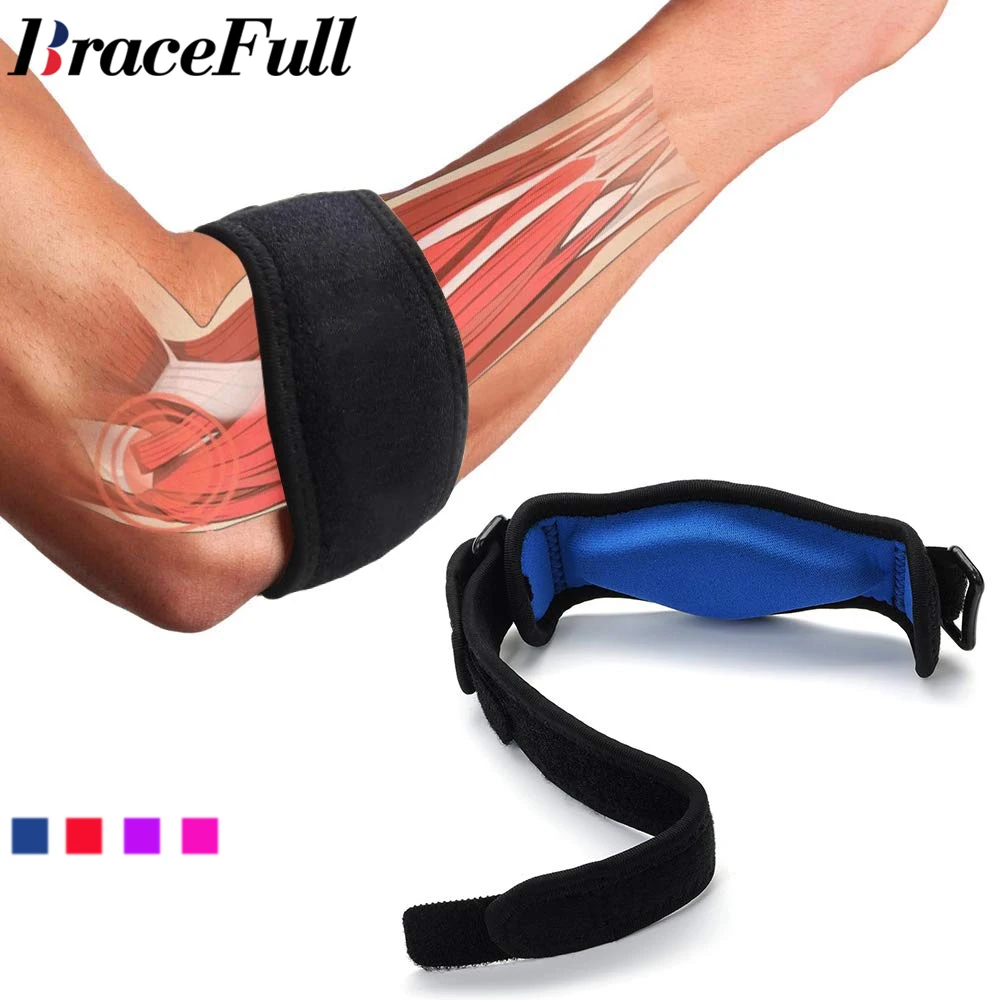 1Pcs Tennis Elbow Brace Sleeve,Tendonitis Elbow Brace Pads,Effective Pain Relief for Tennis & Golfer's Elbow for Men & Women