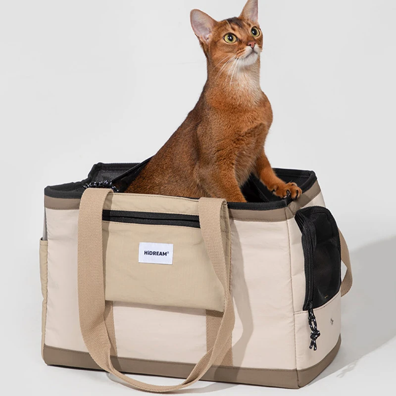 Leisure Pet Single Shoulder Bag Outdoor Cat Breathable Portable Bag Outgoing Carrier Travel Backpack For Cats Accessory