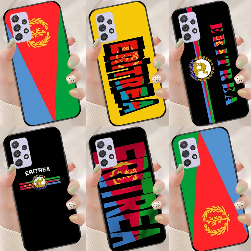 Чехол с флагом Эритреи для Samsung A51 A71 A52 A72 A40 A50 A70 A20e A21S A03S A12 A32 A42 чехол телефона |