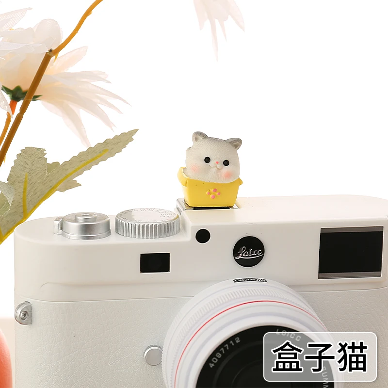 Cartoon Silicone Camera Hot Shoe Cover - Soft, Cute, Universal Protector