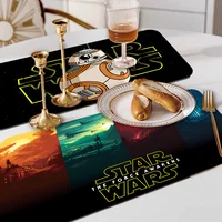 Hot Movie S-Star W-Wars New Super Absorbent Coffee Dish Kitchen Absorbent Draining Mat Drying Mat Quick Dry Bathroom Placemat 1