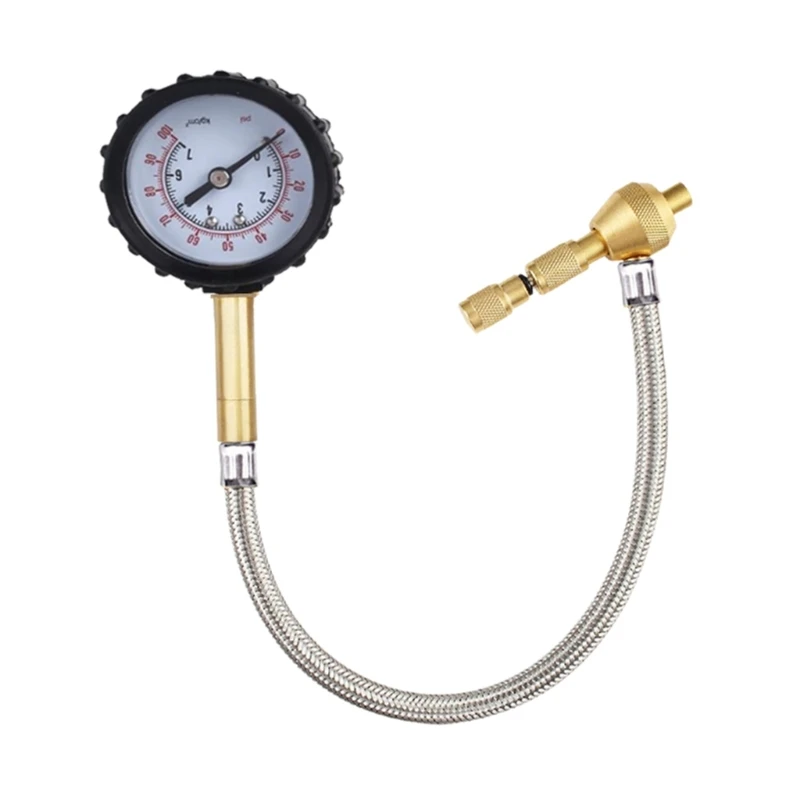 Long Tube Tire Pressure Gauge Meter Highprecision Tyre Air Pressure