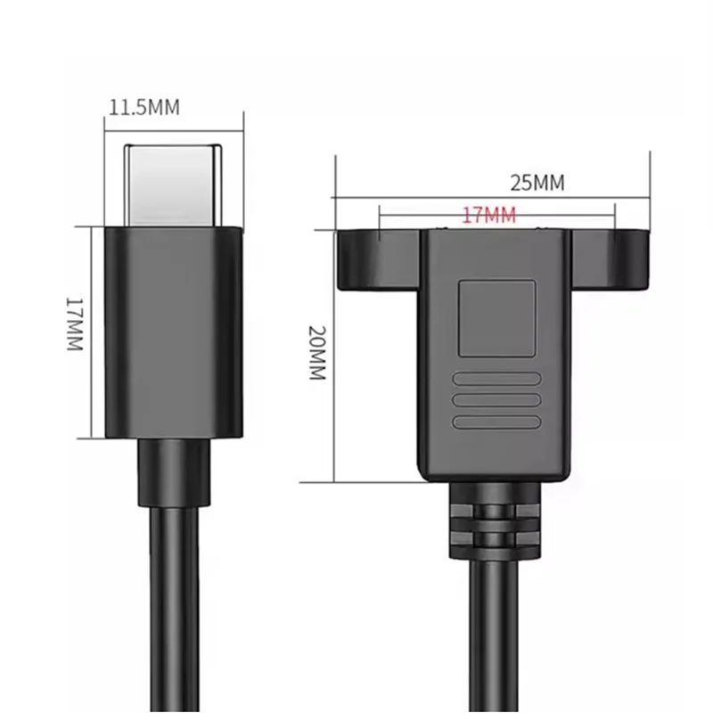 รูปสินค้า สาย USB-C 3.1 พร้อมสกรูยึด 17 มม.