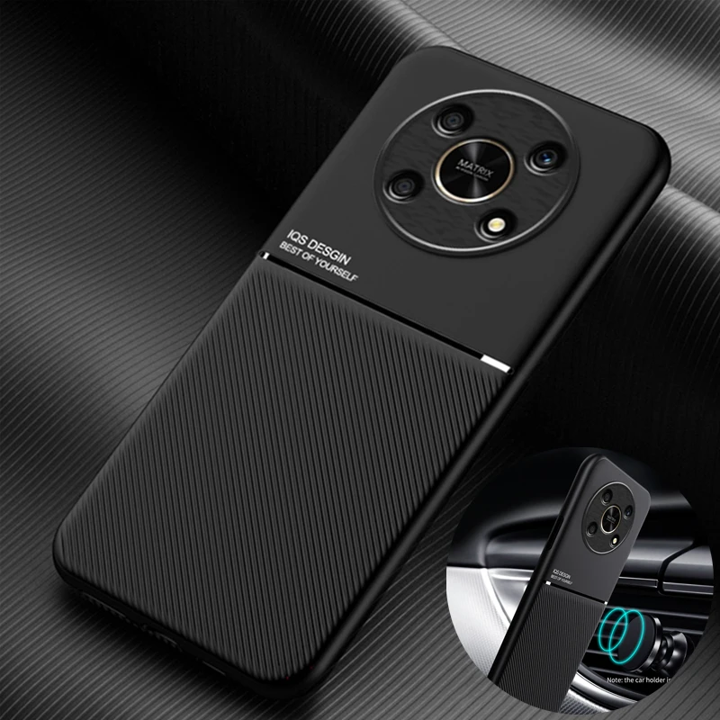 

Кожаный чехол для Honor X9 X 9 HonorX9 с магнитным держателем
