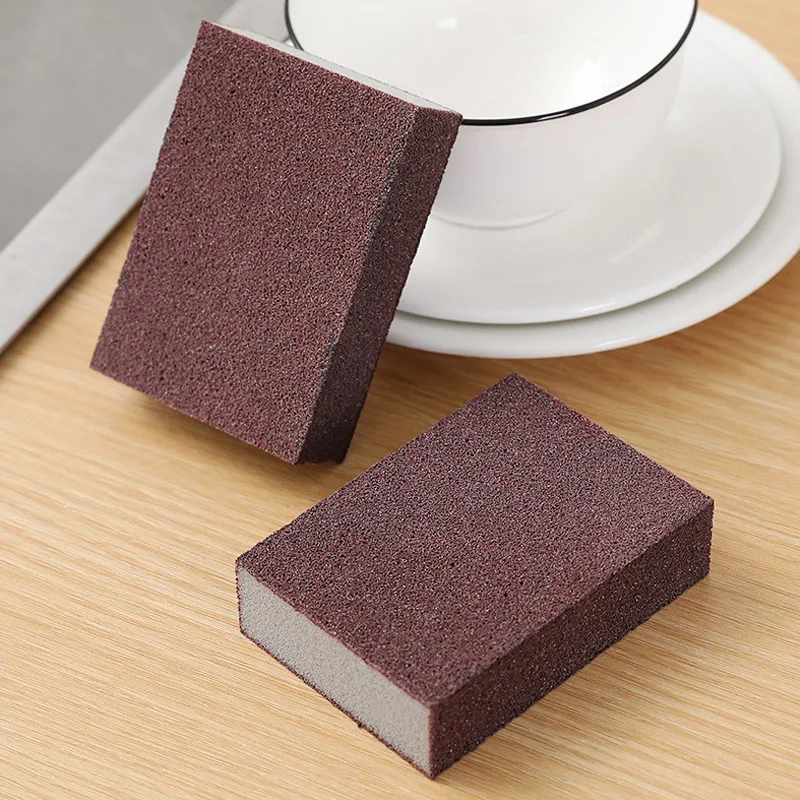 Cleaning Sponge Sponge for Scrubbing Pots Dishes Kitchen Utensils Stain Rust Removal