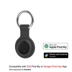 Smart Bluetooth Tracking Tag (1 Black - with case02)