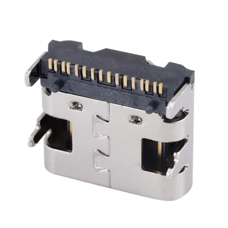 1 Pz Tipo C 16 Pin Doppia Fila SMT Presa Connettore USB 3.1 Femmina SMD DIP Per Huawei Samsung Lenovo PCB Design Fai Da Te Ad Alta Corrente - Foto 8