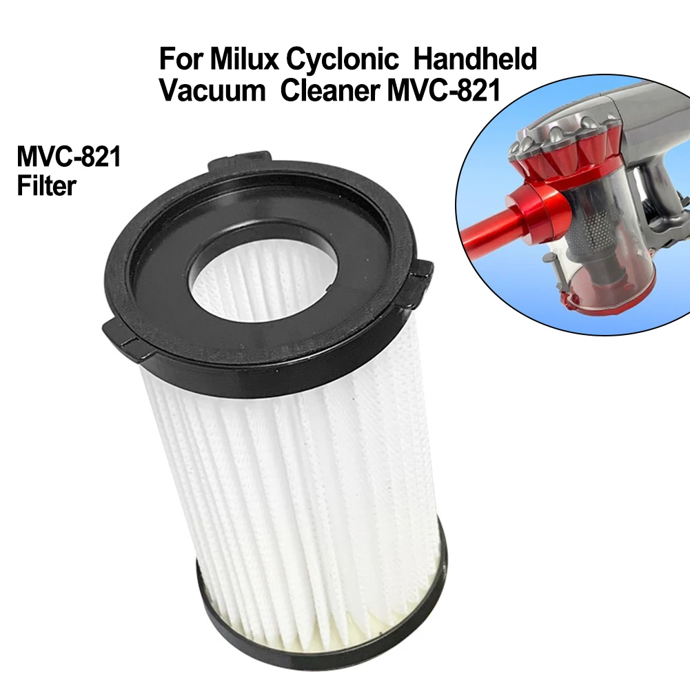 1 pièce lavable et réutilisable livre pour Milux partie MVC-821 déterminer aspirateur remplacement filtre ménage livres accessoire