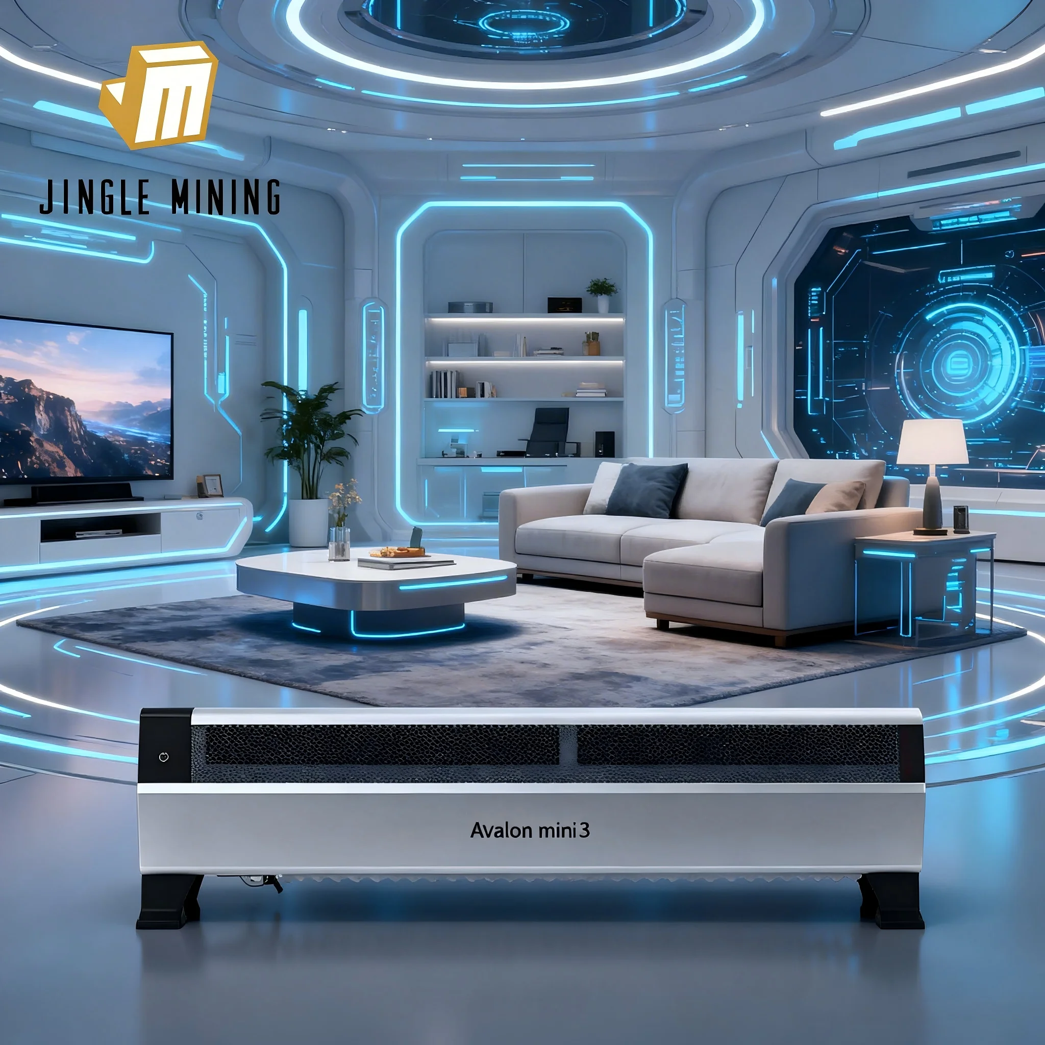 Canaan Avalon Mini 3 37.5TH/S 800w Home Use bitcoin miner Jingle Mining ...