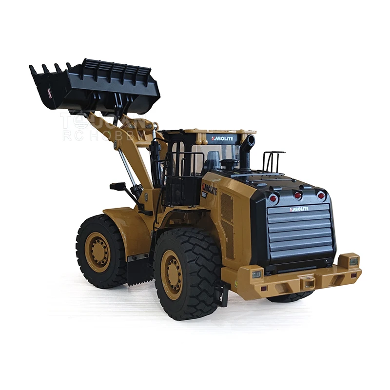 HUINA Kabolite 1/16 K966 Metal Hydraulic RC Loader Boy Toys Battery Painted Assembled RTR RC Cars Outdoor Toys for Boys TH19405 4