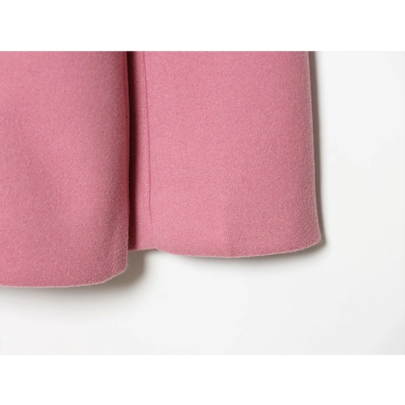 Women's Pink Blazer Jacket Chic Fashion Lapel Single-Breasted Casual Blazers Coat Female Autumn Winter New Outerwears ﻿