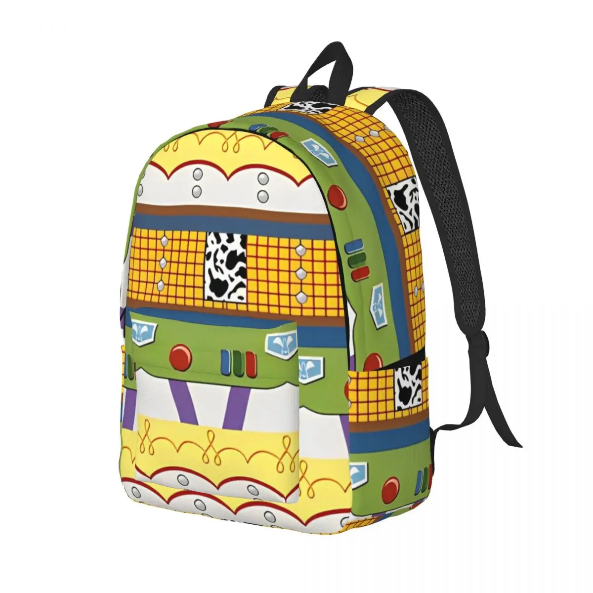 Mochila Woody Toy Story Buzz Lightyear para hombres y mujeres, informal, para estudiantes, para el trabajo, para el día a día, para ordenador portátil, bolso de hombro para exteriores