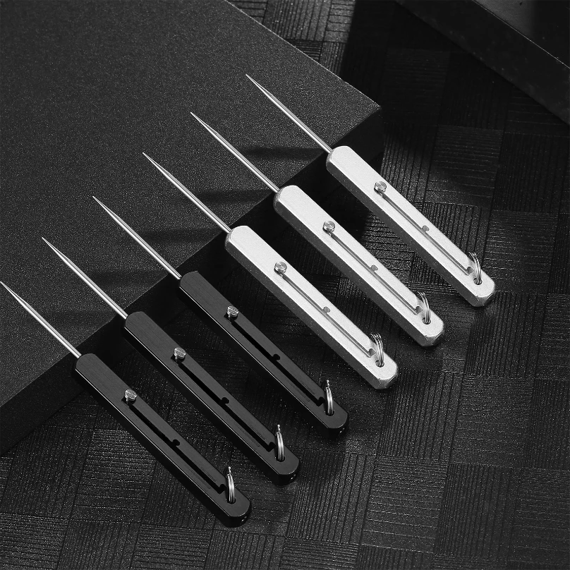 Portable Titanium Toothpicks Pocket Toothpick Metal Toothpick Holder Outdoor Picnic Camping Convenient High Quality Toothpick 5
