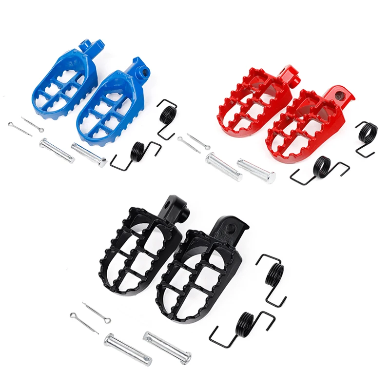 

Подножки для мотоцикла, подножки, подножки для XR50R CRF50 CRF70 CRF80 CRF100F мотоциклетные подставки для ног, китайский внедорожный питбайк