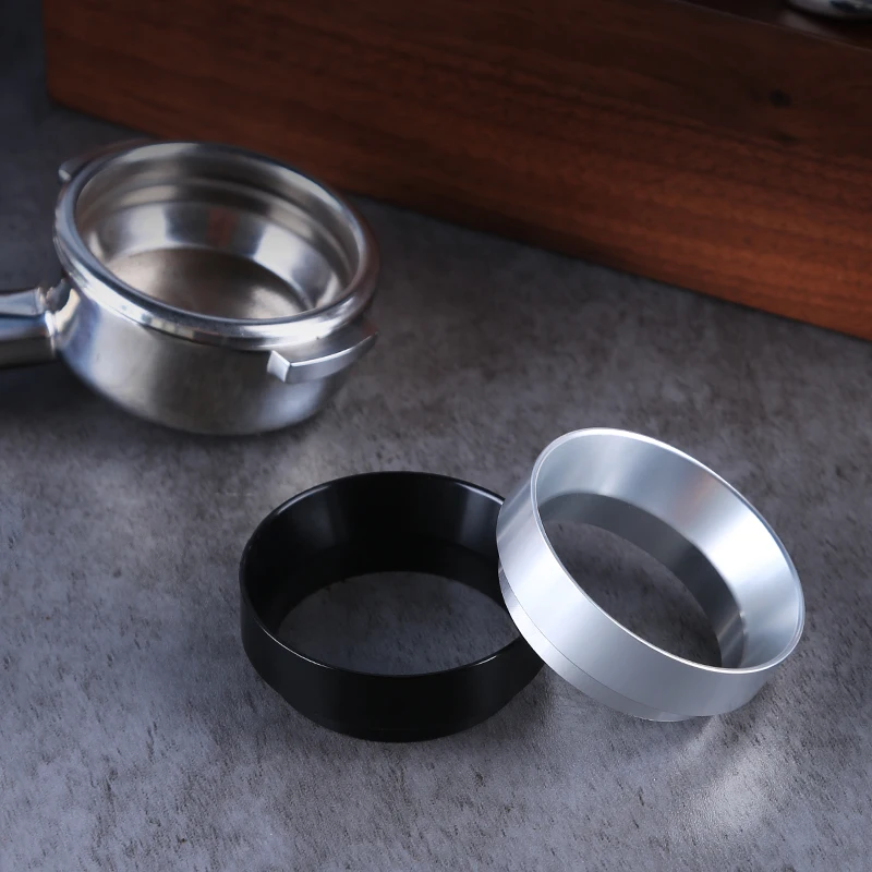 Espresso Tools 51/53/58mm Aluminum Alloy Portafilter Dosing Funnel Magnetic Dosing Ring