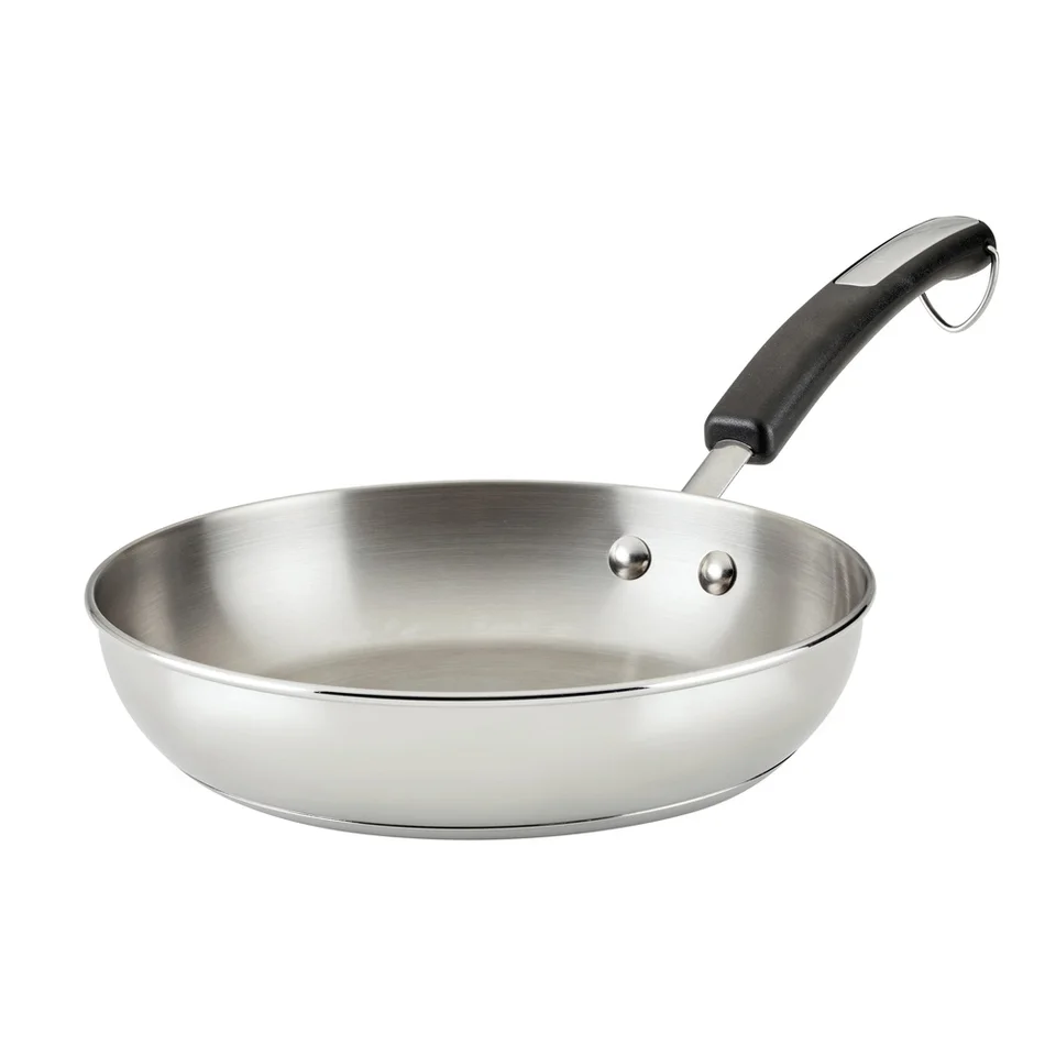 Durable 10 Inch Stainless Steel Frying Pan