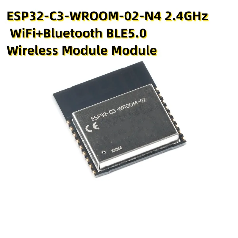 

ESP32-C3-WROOM-02-N4 2.4GHz WiFi+Bluetooth BLE5.0 Wireless Module Module