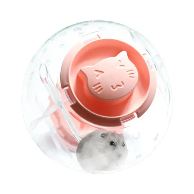 Palla Da Ginnastica Per Criceti - 2 Pezzi Giocattolo Trasparente Per Esercizio - Foto 7