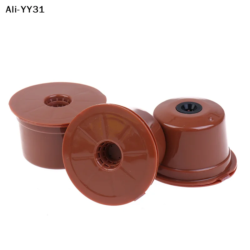 كبسولات قهوة قابلة لإعادة الاستخدام 3 قطع