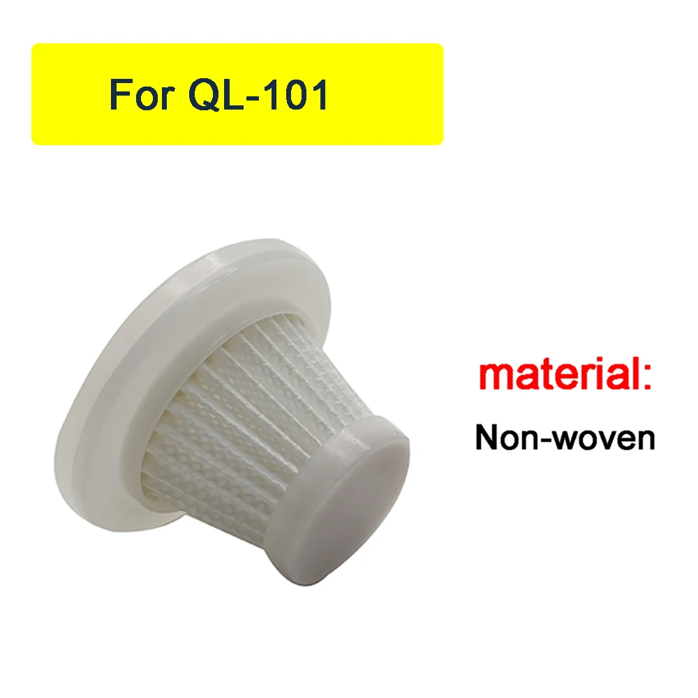 Car Mounted Vacuum Cleaner Filter hepa filter kit 2 Pcs For QL-101 Filter Element Non-woven Vacuum Cleaner Element Beauty Tools