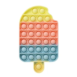 Juguete sensorial de burbujas para niños y adultos, juguete educativo de aprendizaje, Mini juego