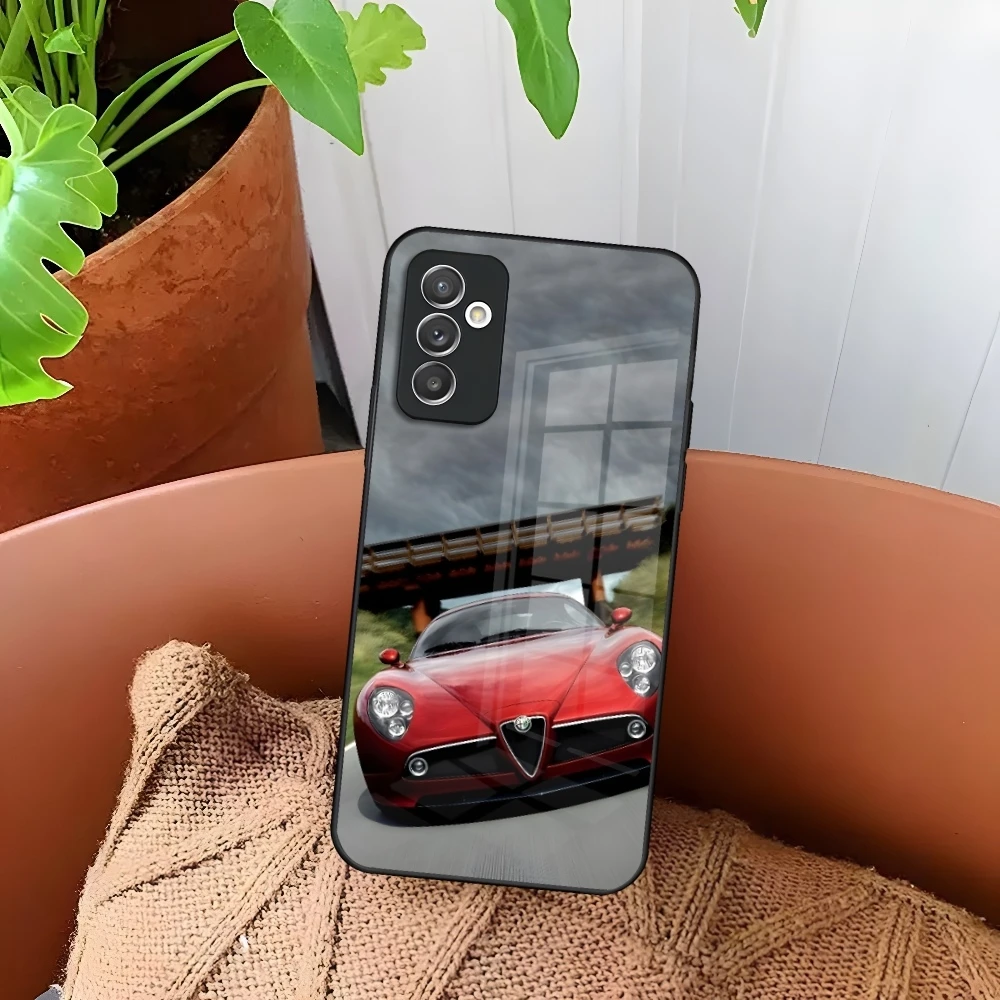 Luxury Italian Sport Car Phone Case - Premium Glass Protection Cover