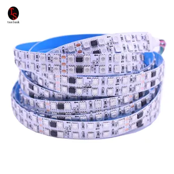 더블 로우 라인 168LED 1903 스트립 5050 디지털 RGB 픽셀 테이프, 드림 매직 컬러 LED 조명 5050, ws2811 과 동일, DC24V, 5m