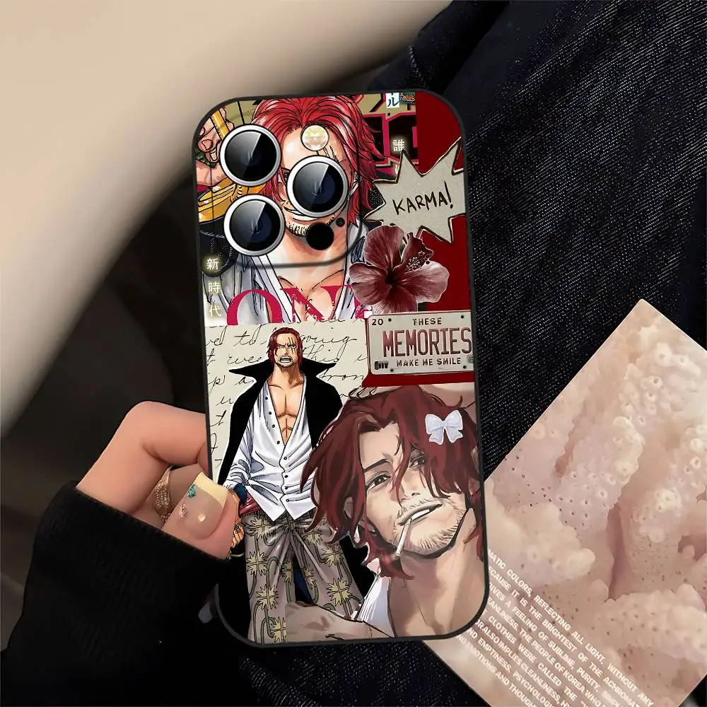 O-ONE PIECE S-Shanks Matte Soft Silicone Phone Case Cover
