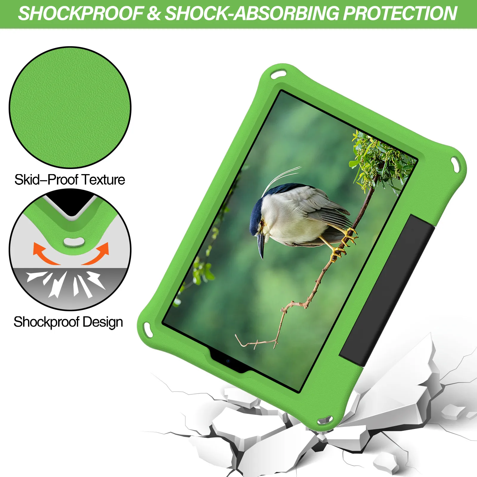 For Samsung Galaxy Tab A7 Lite Case EVA Tablet Stand Cover Case for Galaxy Tab A7 Lite SM-T220 SM-T225  8.7 inch  Kids Case
