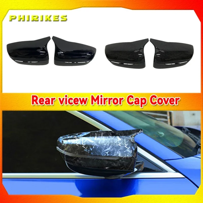 

LHD Carbon Fiber Exterior Side Rearview Mirror Cover Trim For BMW 3/5/6/7/8-Series G11 G12 G14 G15 G16 G20 G21 G30 G31 2019 2020