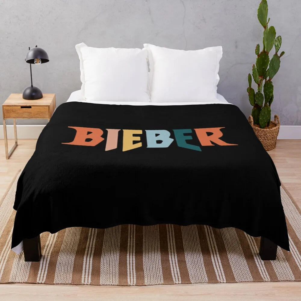 

Justin Beiber Popstar Throw Blanket Soft Blanket Retro Blankets