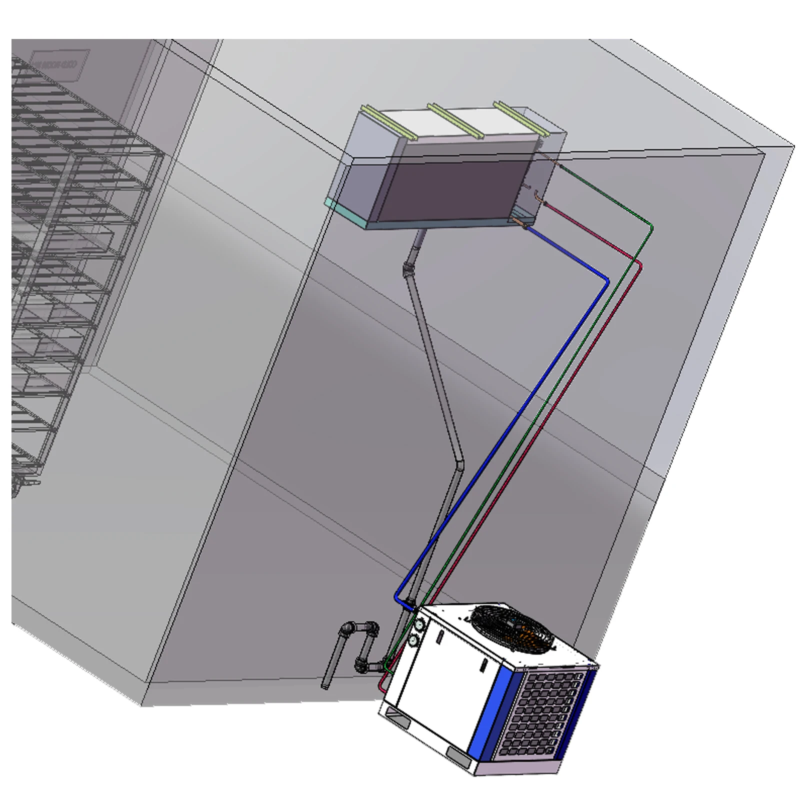 

7HP full set of hot gas defrost working assemblies provides quick and low energy consumption defrosting solutions for heat pumps